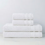 Bade- & Handtuch-Set aus Baumwolle