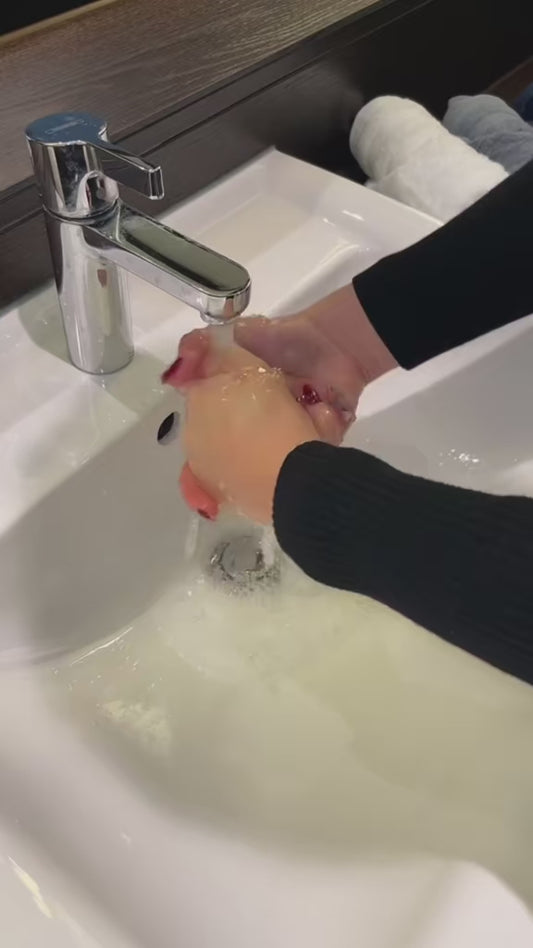 Handtuch-Set aus Baumwolle (Weiß, Grau, Blau)